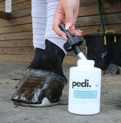 The Infused Equestrian - Pedi. A Hoof Conditioner (half pint/pint)