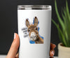 Horse Hollow Press - 3" Tumbler Donkey Sticker / Make Me Happy /WATERPROOF