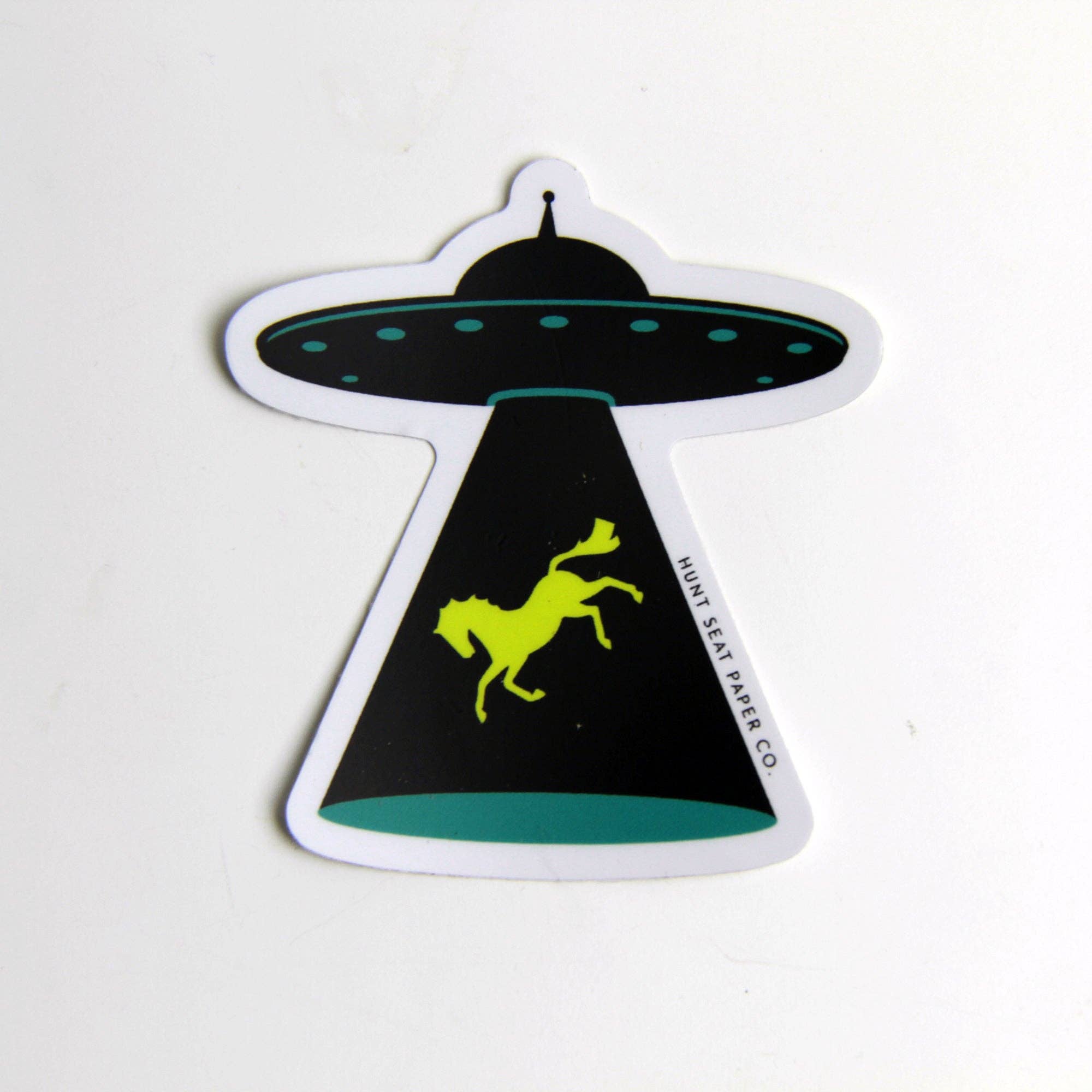Hunt Seat Paper Co. - Abduction Horse Sticker - Equestrian gift ideas