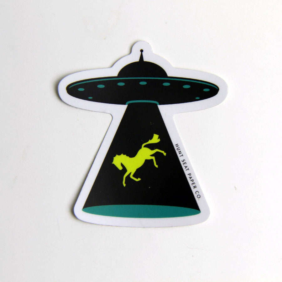 Hunt Seat Paper Co. - Abduction Horse Sticker - Equestrian gift ideas