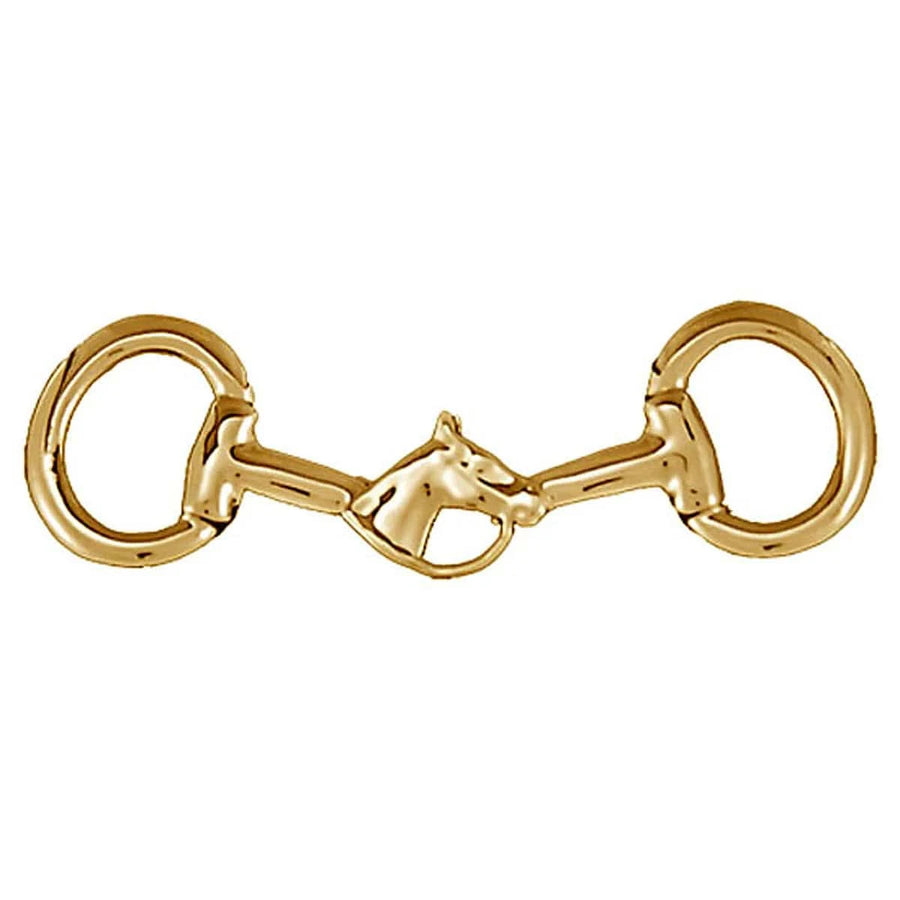 Intrepid International - Eggbutt Bit Stock Pin with Horsehead