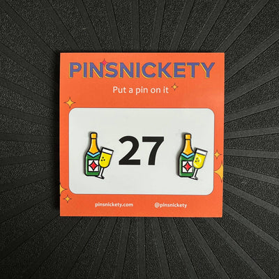 Pinsnickety - Champagne Pins