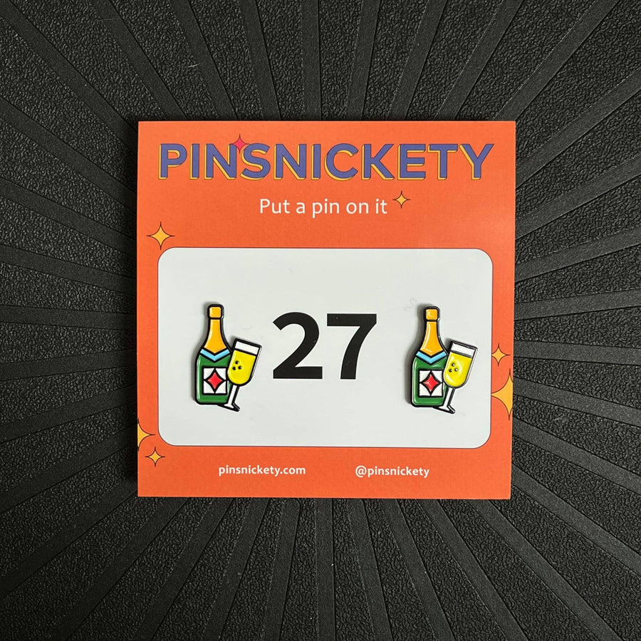 Pinsnickety - Champagne Pins
