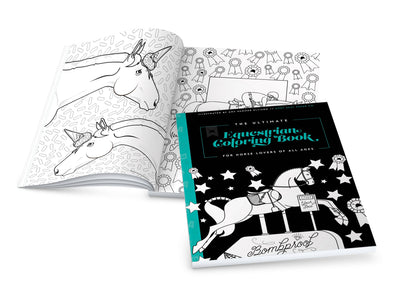 Hunt Seat Paper Co. - The Ultimate Equestrian Coloring Book - Horses for all ages