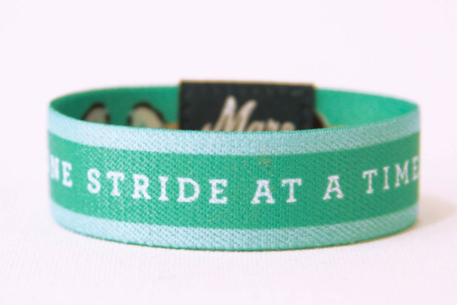 Mare Modern Goods - "One Stride at a Time" Mindfilly Band (GG Teal)