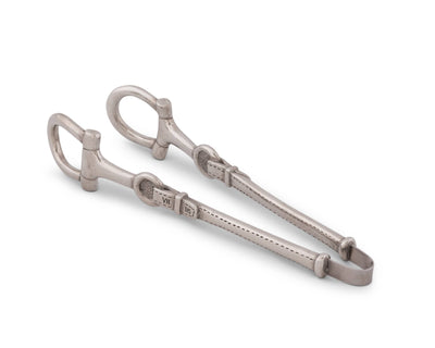 Vagabond House - Equestrian Pewter Bit Ice Tong