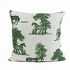 In2Green - Equestrian Toile Pillow - Exceptional Equestrian