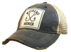 Vintage Life - Weekend Hooker Distressed Trucker Cap - Exceptional Equestrian 