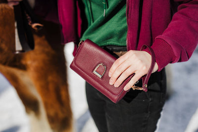 Oakbark & Chrome - Rider Belt Bag in Cabernet - Exceptional Equestrian