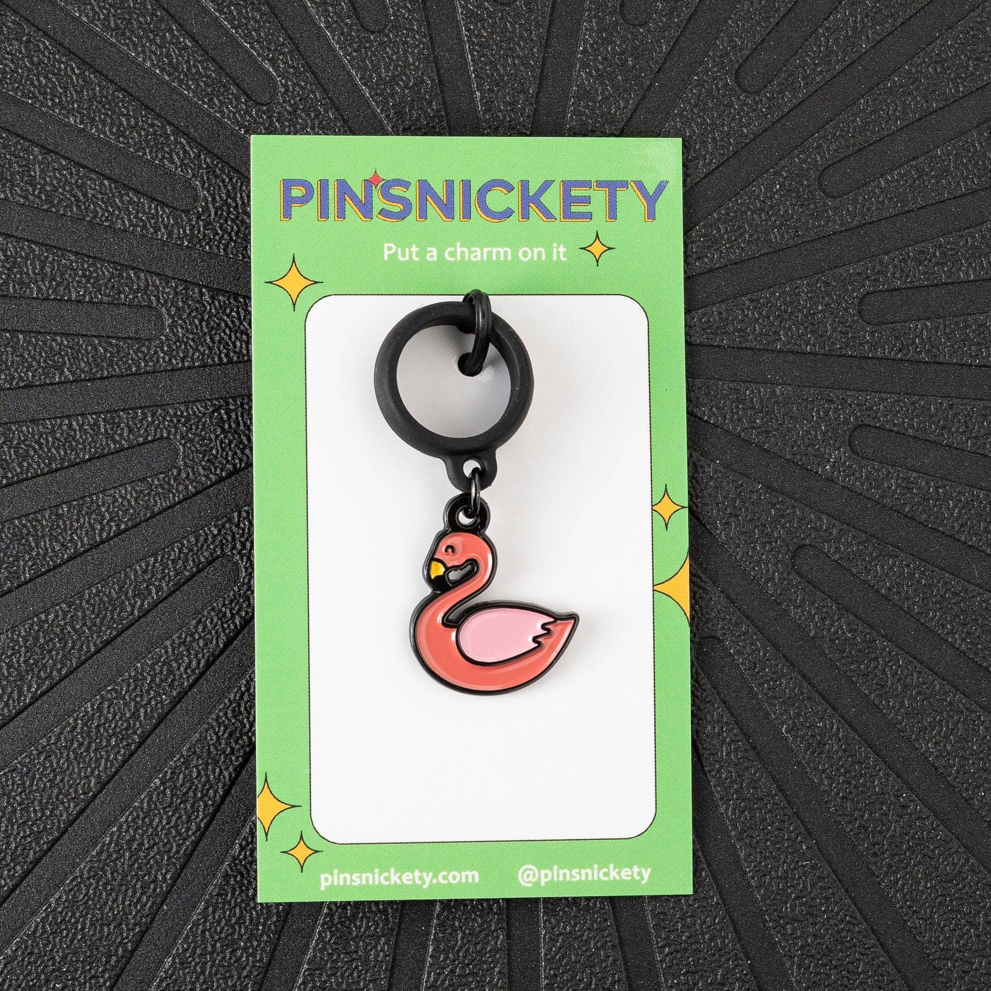 Pinsnickety - Flamingo Crop Charm