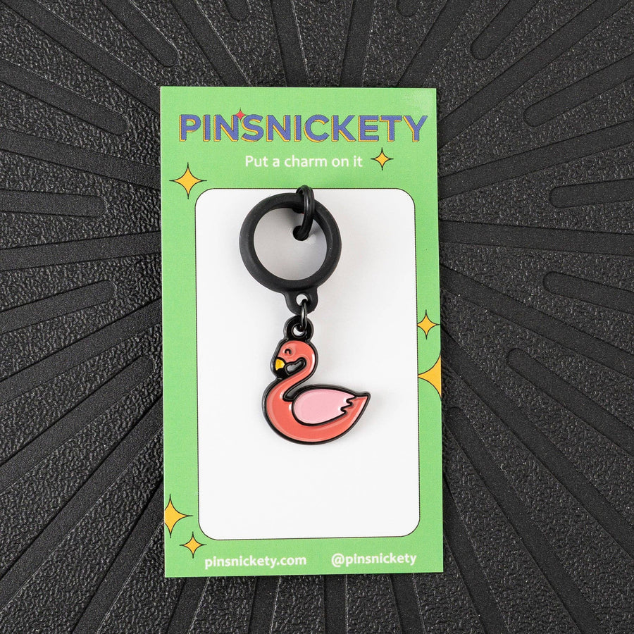 Pinsnickety - Flamingo Crop Charm