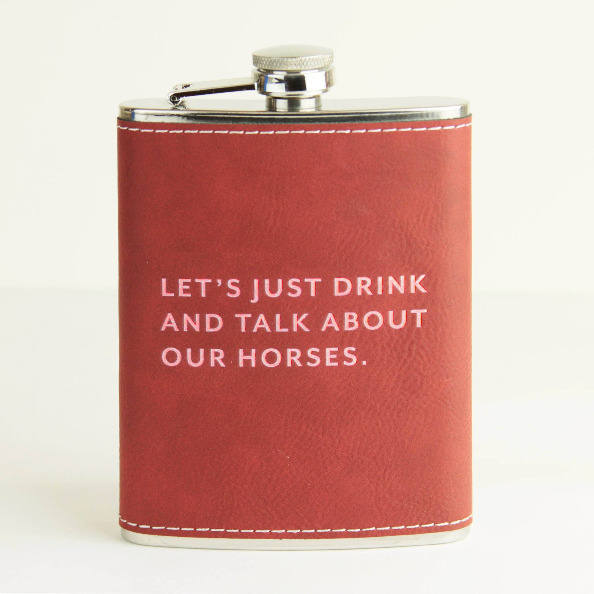 Mare Modern Goods - Hip Flask: Let's Just Drink