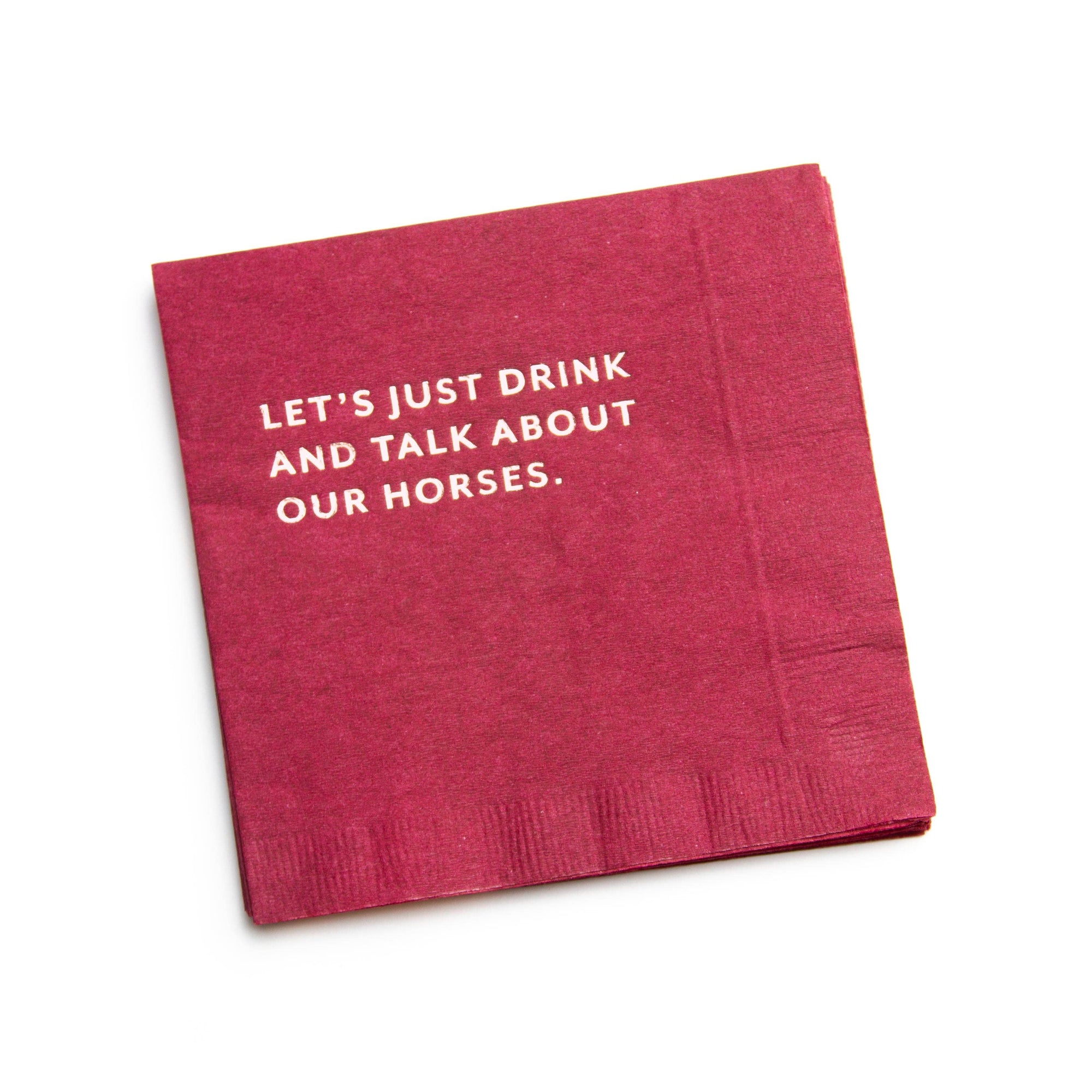 Mare Modern Goods - "Let's Drink" Cocktail Napkins
