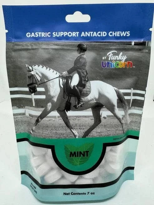 Funky Unicorn Treats  Gastric Support Antacid Chews in Mint - Exceptional Equestrian 