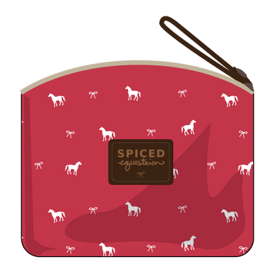 Spiced Equestrian - Pony Print Makeup Bag - Exceptional Equestrian