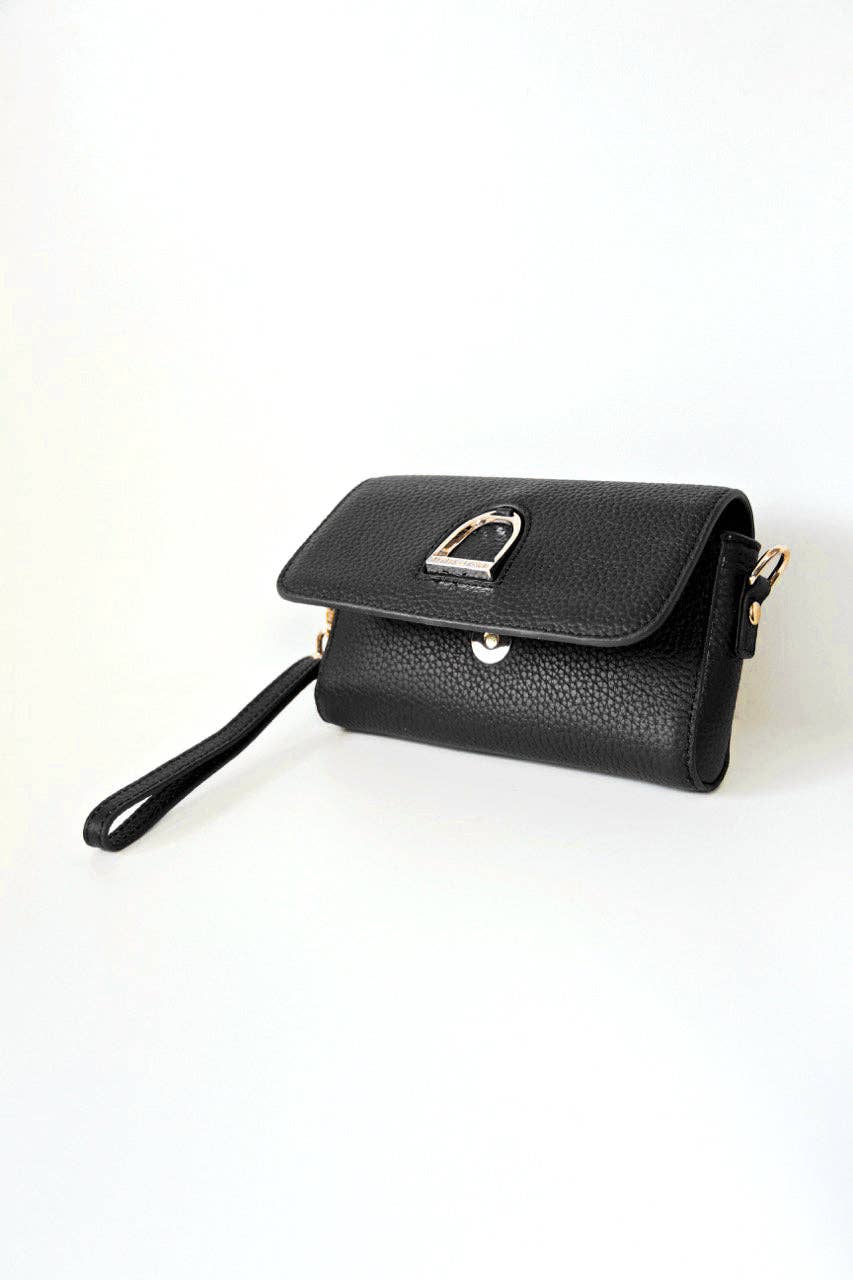 Oakbark & Chrome - Rider Belt Bag in Black - Exceptional Equestrian 