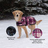 Shedrow K9 - Shedrow K9 Glacier Dog Coat - Potent Purple Plaid: Medium Small - Exceptional Equestrian