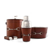 Vagabond House - Premium Genuine Leather Equestrian Bit Cocktail Shaker