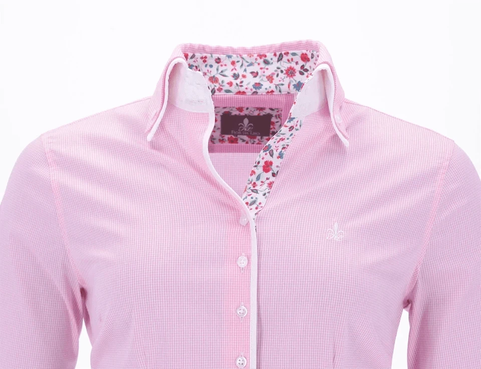 Fior da Liso - Emanuela Luna Belle Pink Blouse - SS24 - Exceptional Equestrian