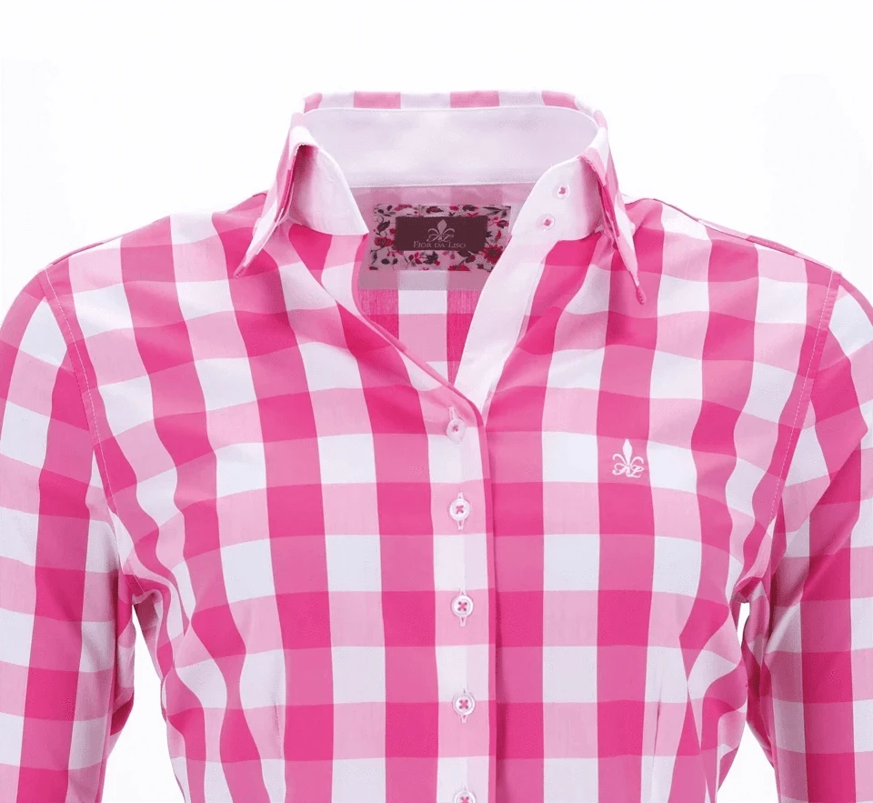 Fior da Liso - Raphaela Luna Belle Pink Blouse - SS24 - Exceptional Equestrian