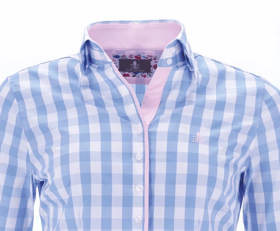 Fior da Liso - Raquel Luna Belle Blue Blouse - SS24 - Exceptional Equestrian