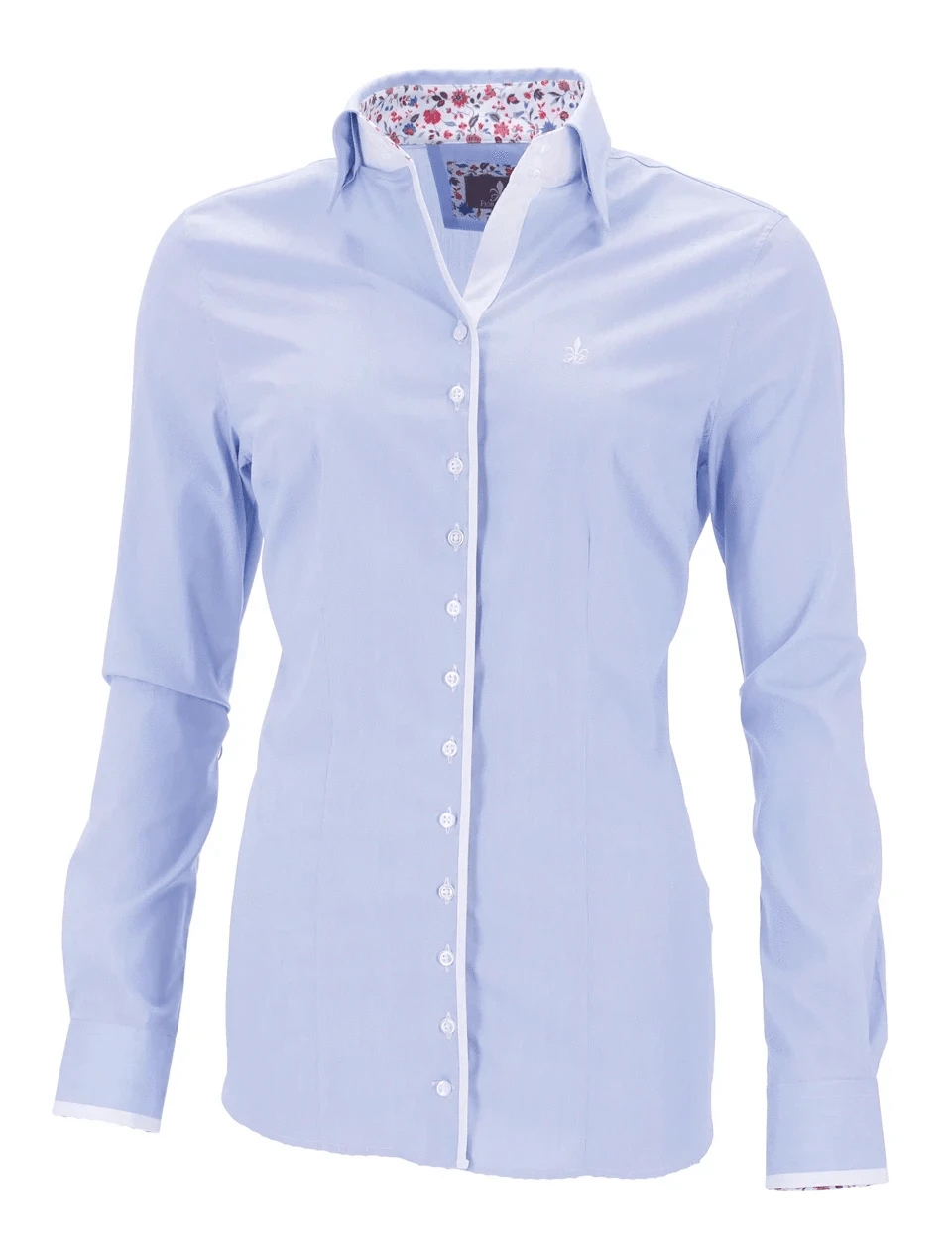 Fior da Liso - Leonie Luna Belle Blue Blouse - SS24 - Exceptional Equestrian