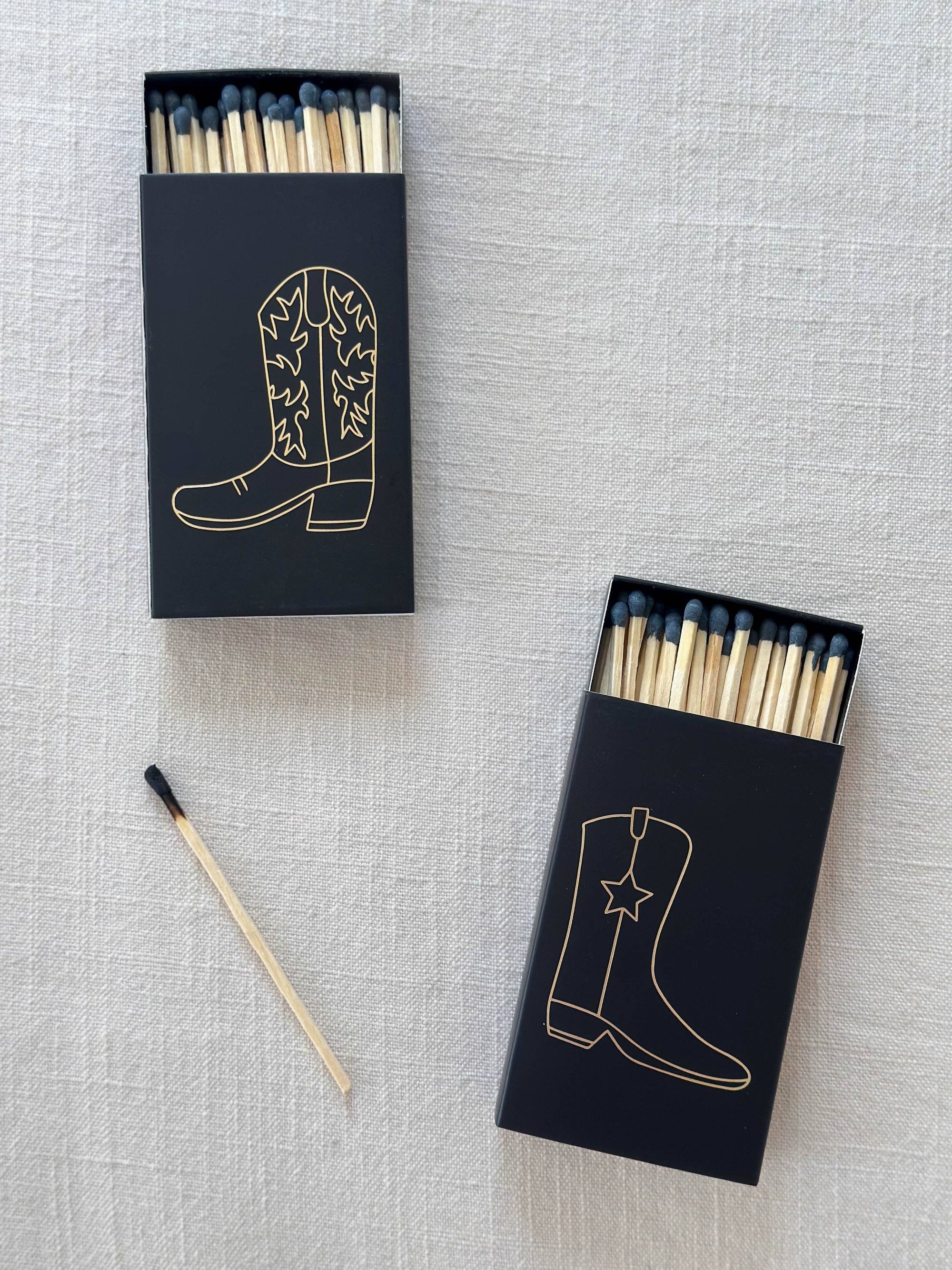 Stable Style - White Oversized Cowboy Boot Matches