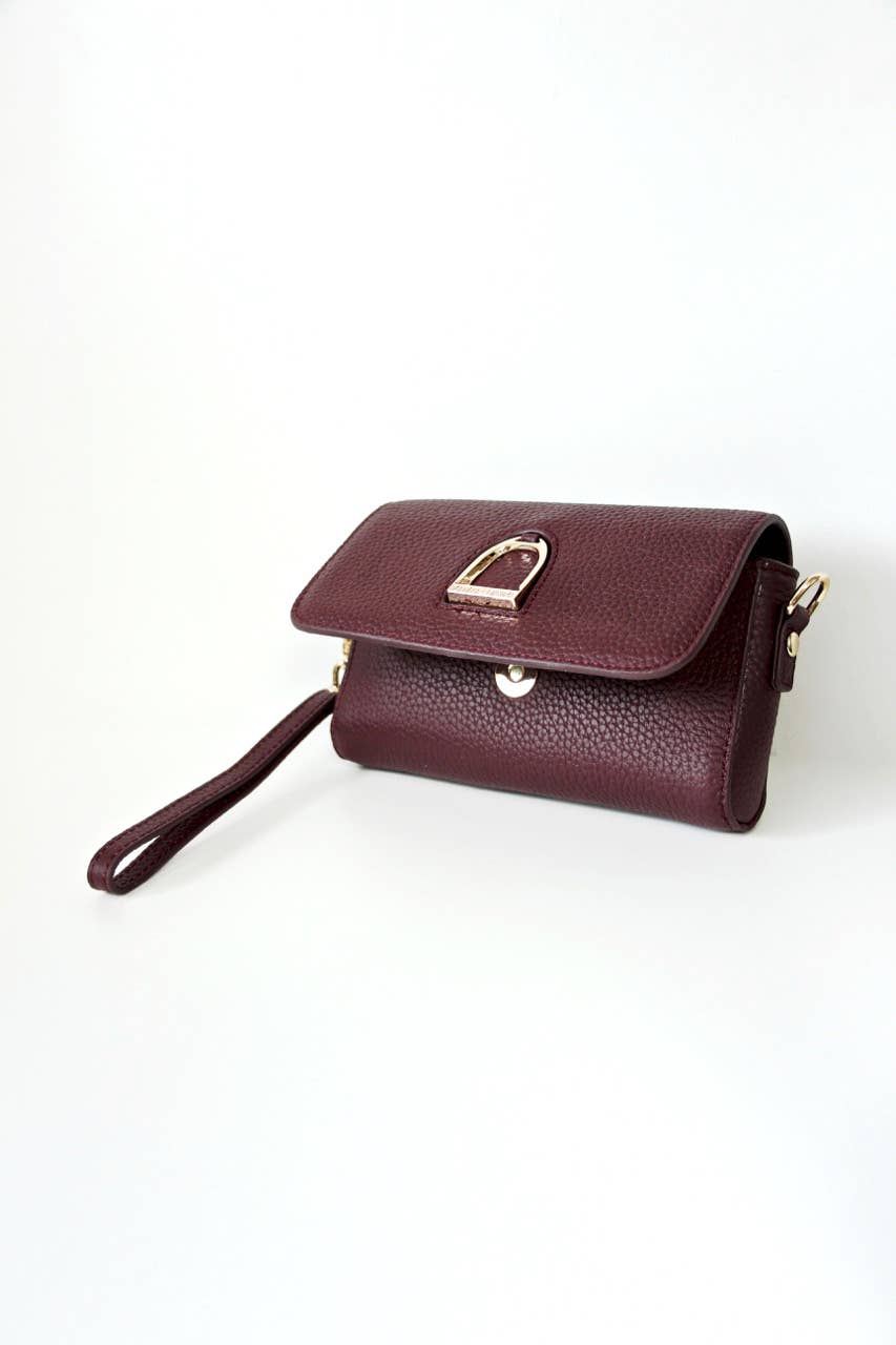 Oakbark & Chrome - Rider Belt Bag in Cabernet - Exceptional Equestrian