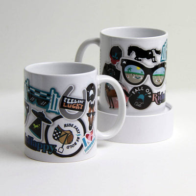 Hunt Seat Paper Co. - Sticker Mug Coffee Mug