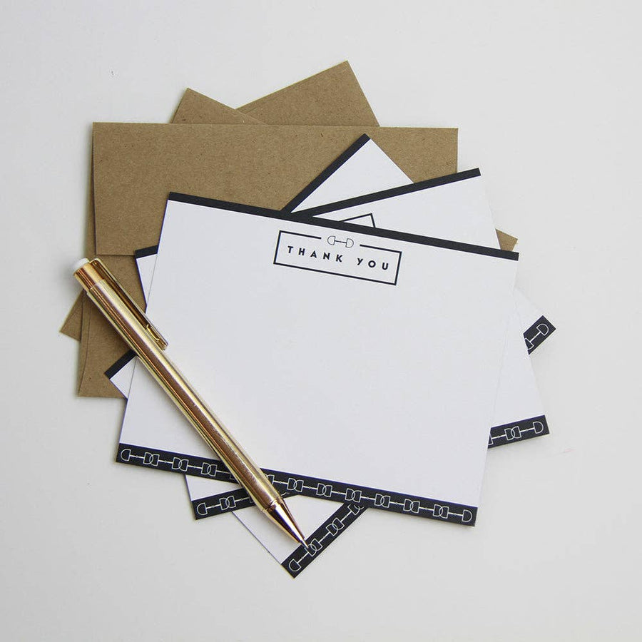 Hunt Seat Paper Co. - 10-Pack Thank You Notecards