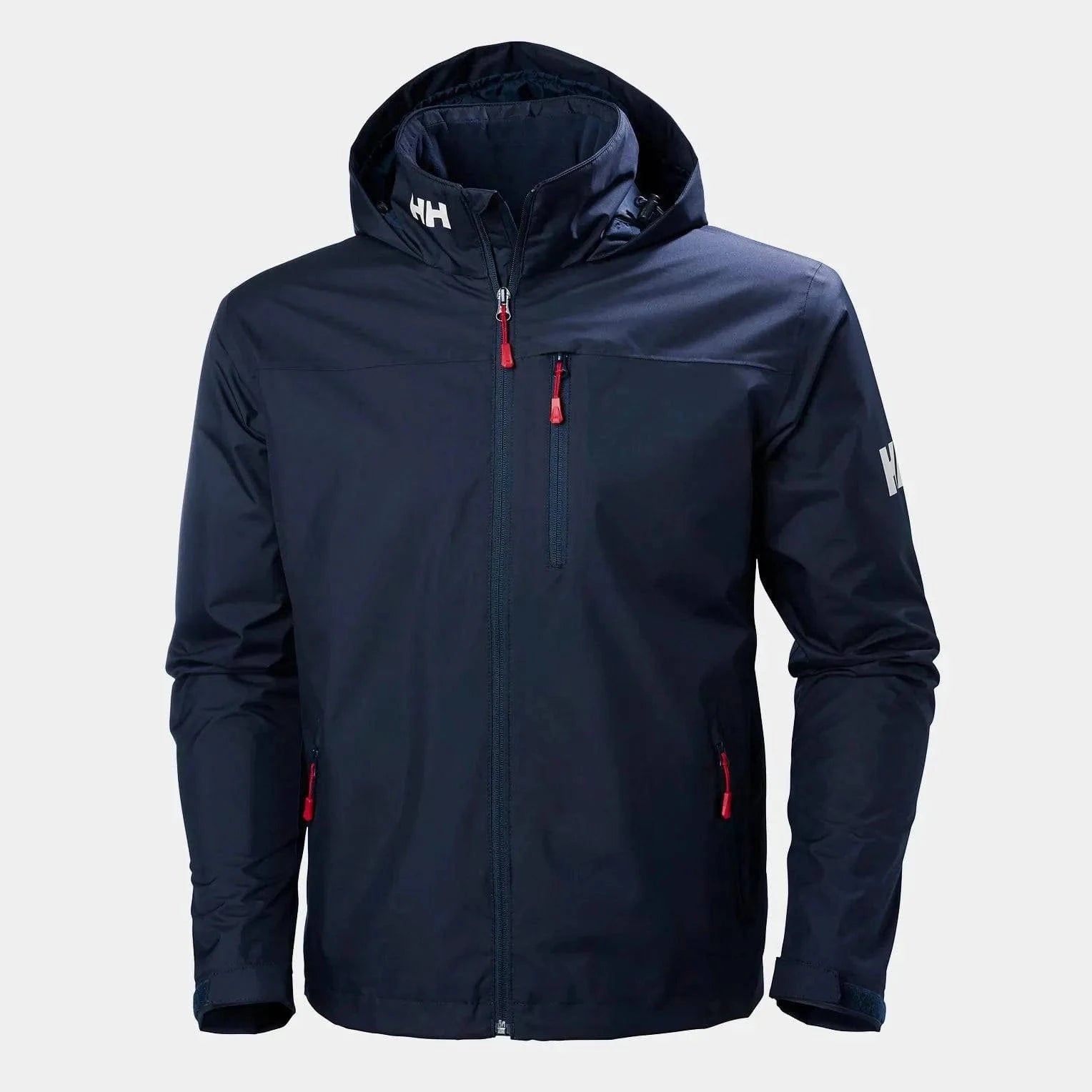 Helly Hansen Unisex Crew Hooded Midlayer Sailing Jacket - Navy - Exceptional Equestrian