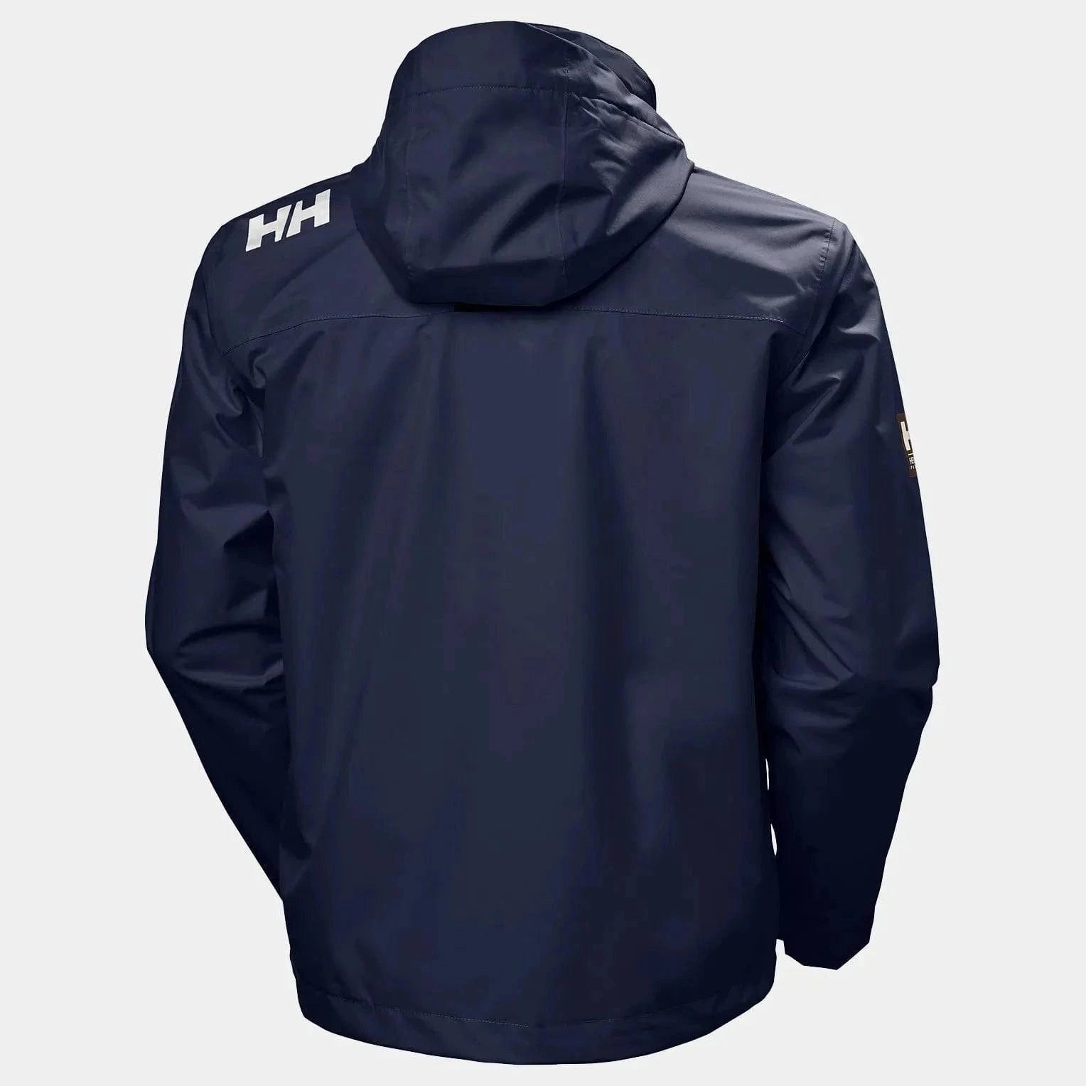 helly hansen sailing gear Helly Hansen Unisex Crew Hooded Midlayer Sailing Jacket - Navy