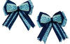 Kathryn Lily Equestrian - Teal Winning Ribbons Show Bow