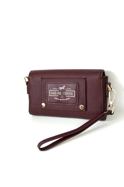 Oakbark & Chrome - Rider Belt Bag in Cabernet - Exceptional Equestrian