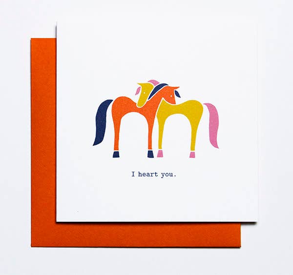 Mare Modern Goods - I Heart You Card