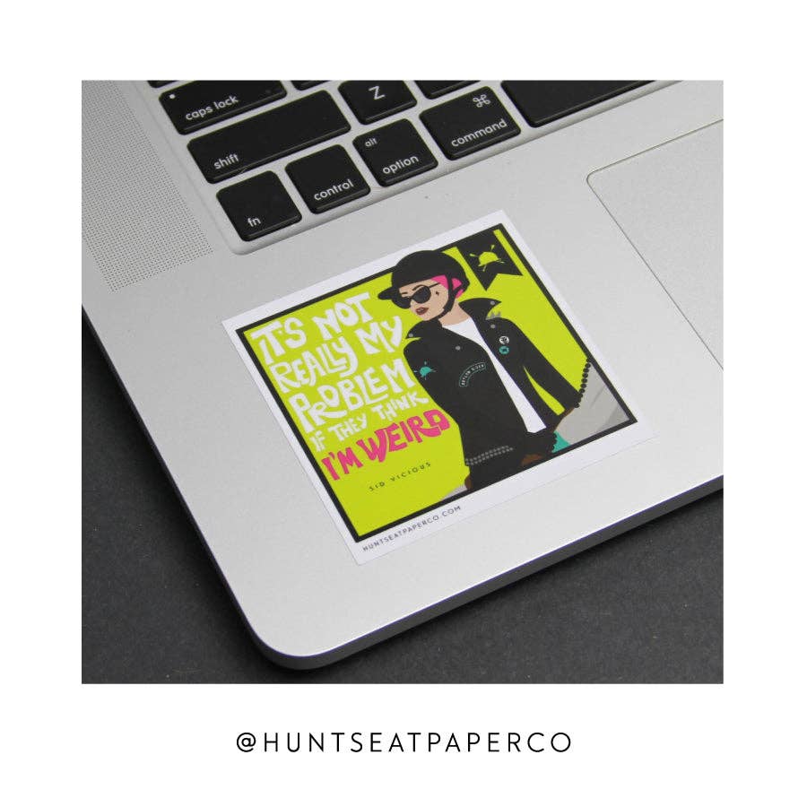 Hunt Seat Paper Co. - Weird Horse Girl Sticker