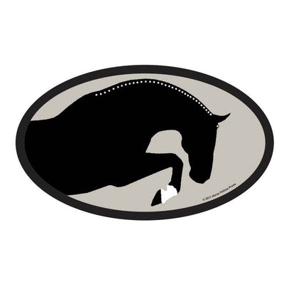 Horse Hollow Press - Oval Equestrian Horse Sticker: Hunter - Exceptional Equestrian