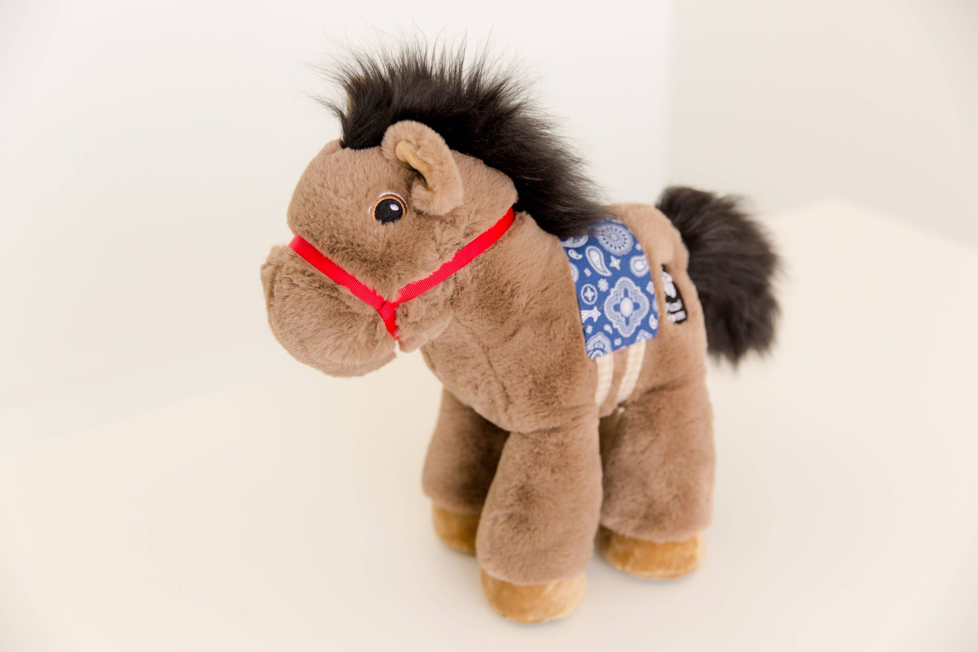Piccoli Horses - WESTERN CLASSIC PLUSH HORSE - Caramello