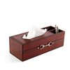 Vagabond House - Premium Genuine Leather Bit Office Tissue Box