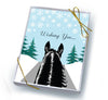 Horse Hollow Press - Horse Boxed Christmas Cards / Horse Trail Rider / 8 Holiday