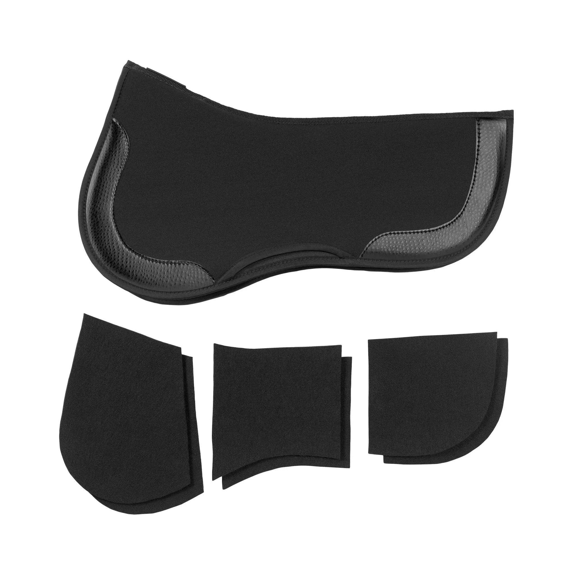 Equifit Thin ImpacTeq® Half Pad with Shims - Exceptional Equestrian