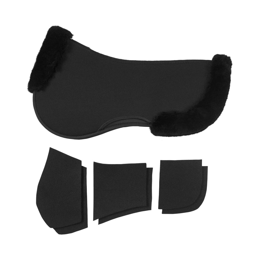 Equifit UltraWool™ Thin ImpacTeq® Half Pad with Shims - Exceptional Equestrian 