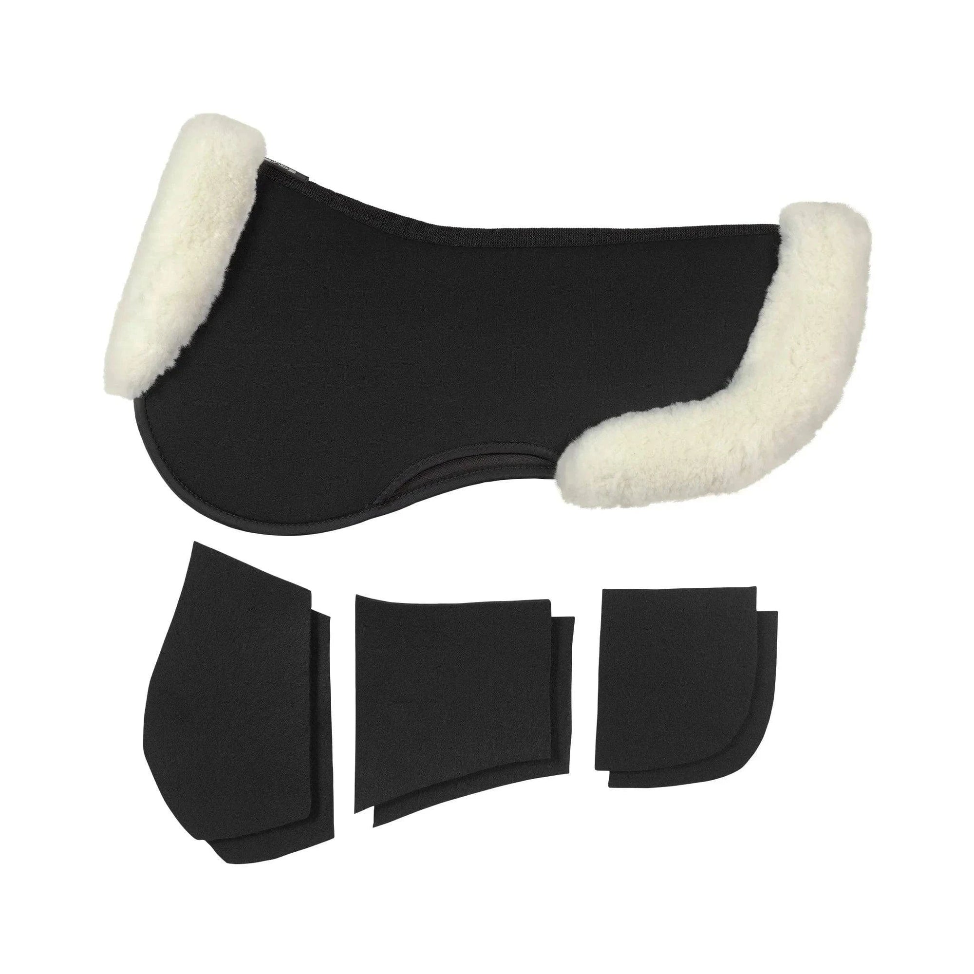 Equifit UltraWool™ Thin ImpacTeq® Half Pad with Shims - Exceptional Equestrian