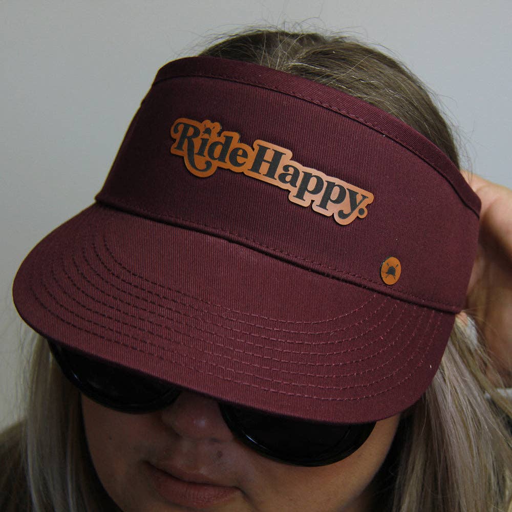 Hunt Seat Paper Co. - Ride Happy Visor