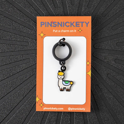 Pinsnickety - Drama Llama Crop Charm