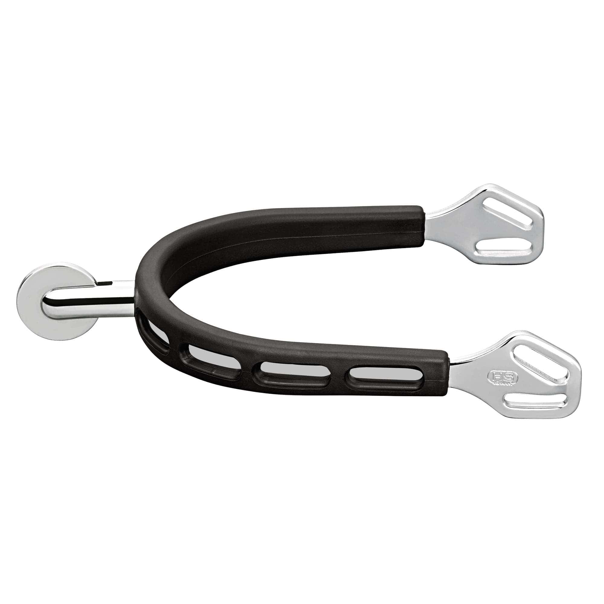 Herm Sprenger - ULTRA fit EXTRA GRIP spurs with Balkenhol fastening – Stainless steel, 30 mm rounded - Exceptional Equestrian