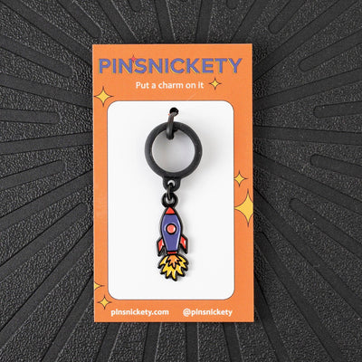 Pinsnickety - Rocket Ship Crop Charm