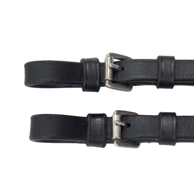 Correct Connect Sure Grip Rubber CURB Reins with 4" Rein Stops