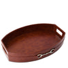 Vagabond House - Equestrian Horse Bit Leather Tray