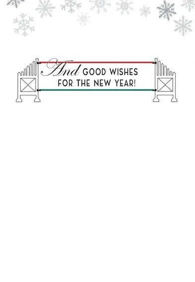 Horse Hollow Press - Horse Boxed Christmas Cards / Jumper Snowflake / 8 Holiday